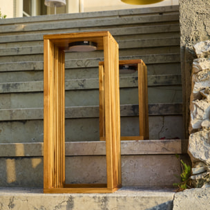 Lanterne solaire et rechargeable CHENNAI TALL H50cm