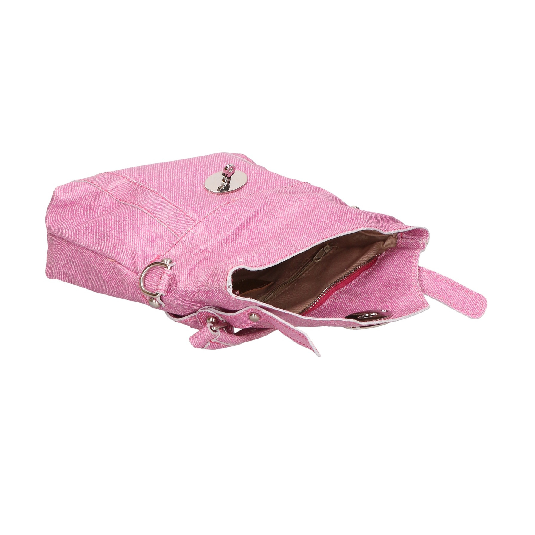 Borsa a mano da donna - Modello Floresta - Vera Pelle - 25.0 x 17.0 x 6.0 cm