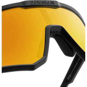 Gafas de Sol Hurricane Black / Gold D.Franklin