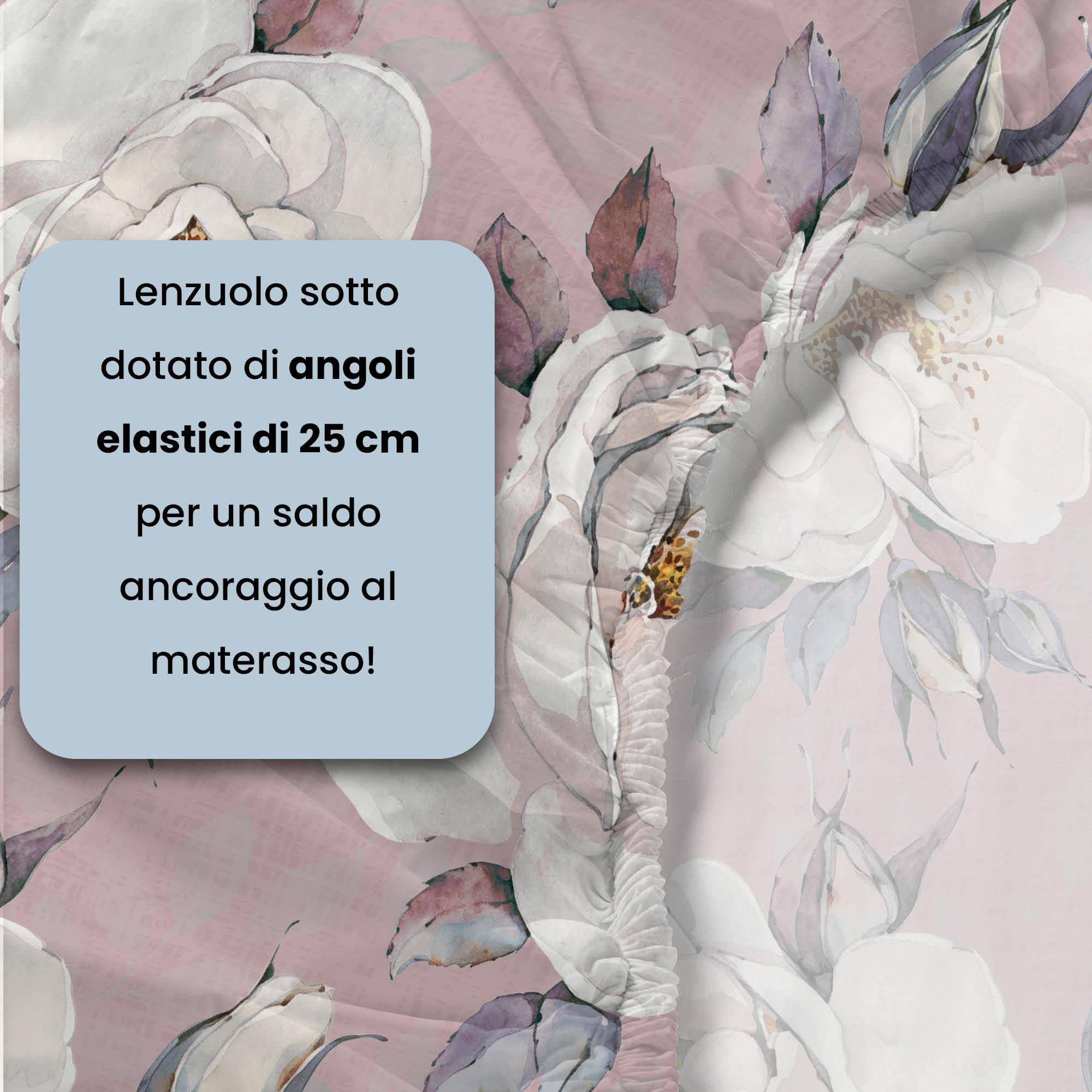COMPLETO LETTO INFINITY - 100% Microfibra