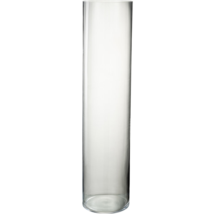 J-Line Vasse Tube Verre Transparent