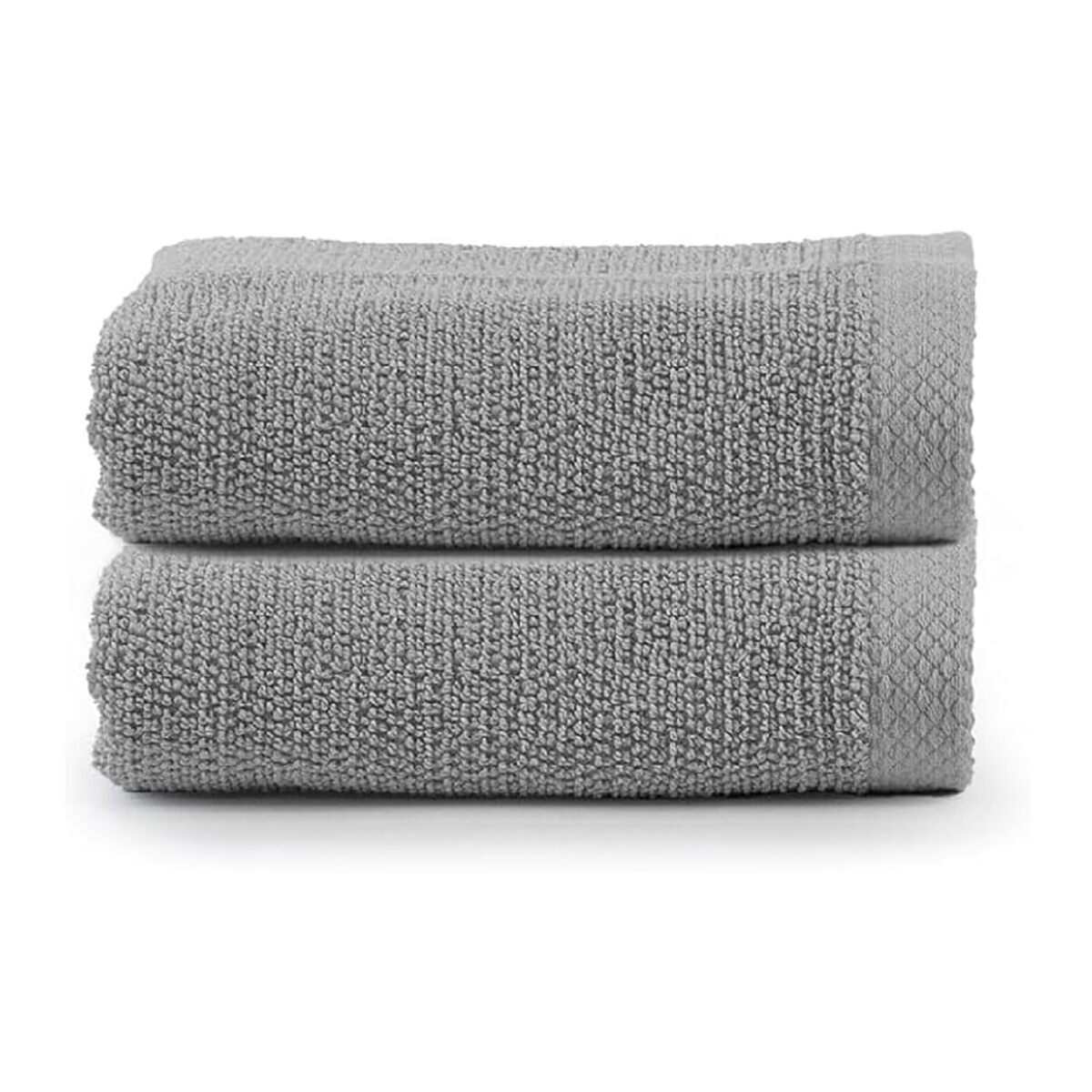 INTRECCI HOME Set Bagno 2 Asciugamani Ospite, in Puro Cotone 500 g,Morbidezza Extra, Assorbenza Superiore, Elegante e Durevole