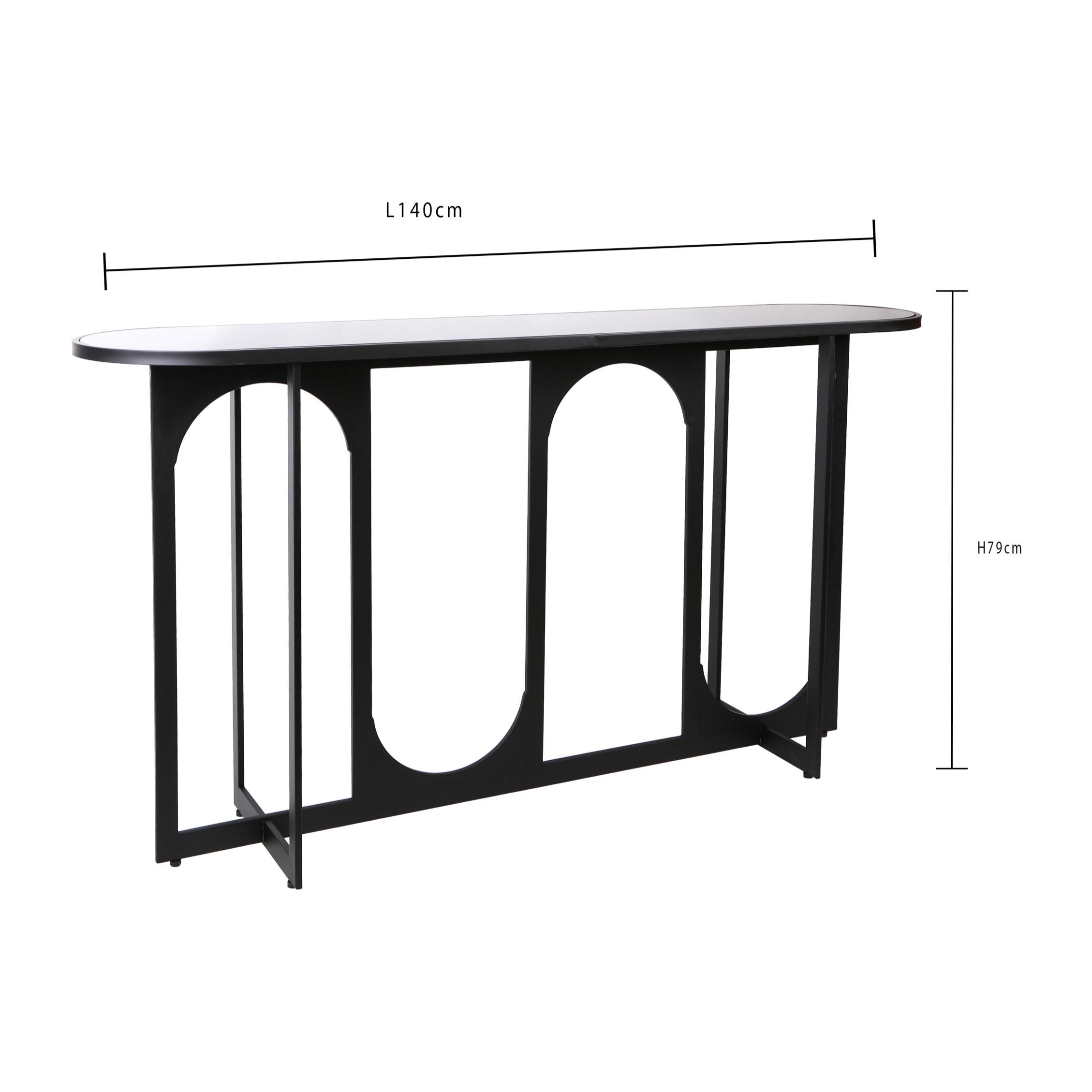 Consolle tavolo - 140xH77x34cm - Pezzi 1 - Bianchi Dino SpA