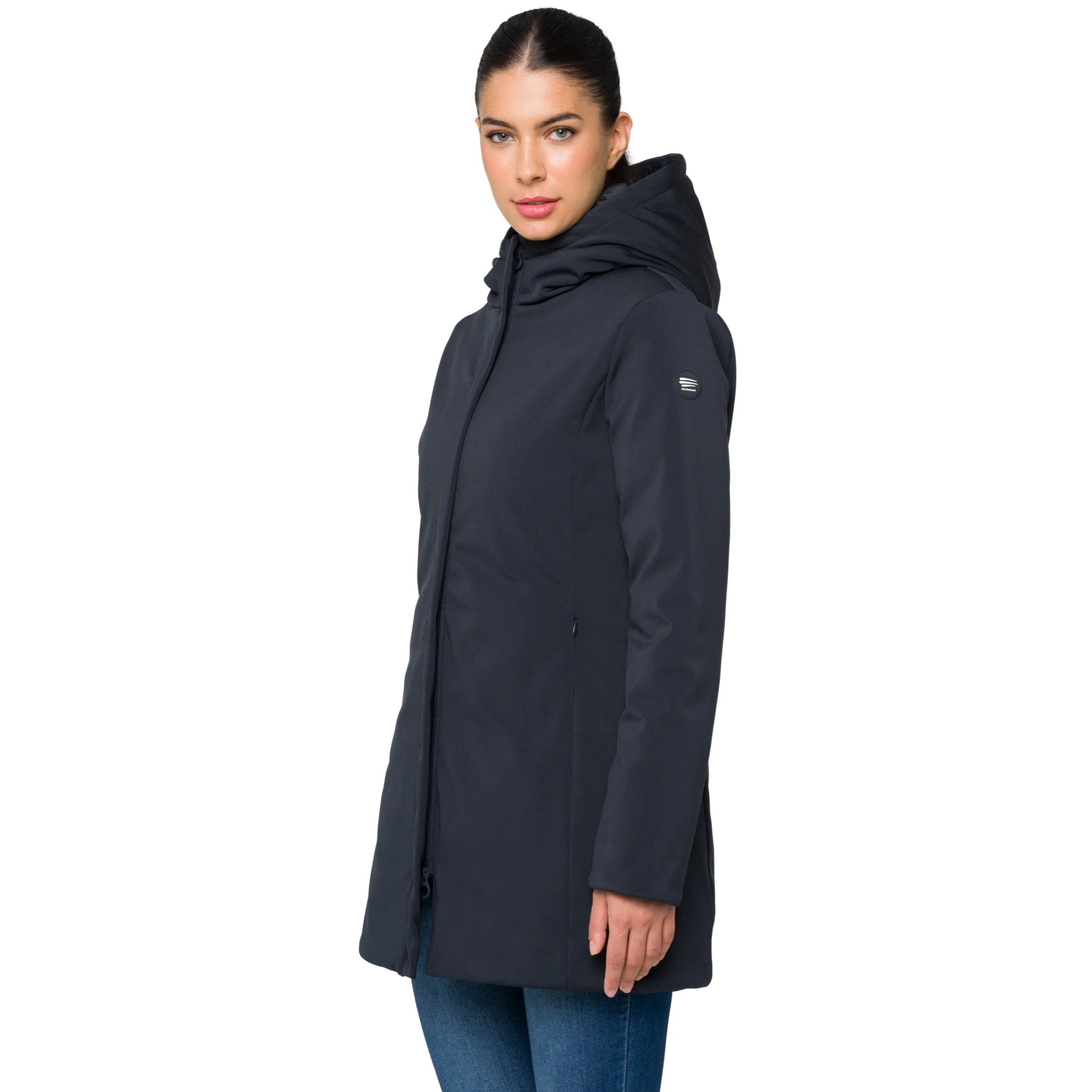 Parka JAQUELINE acolchada impermeable gris