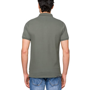 Polo Hot Buttered Stoney verde militar