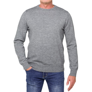 Maglia Hot Buttered girocollo Atitlan grigio chiaro.