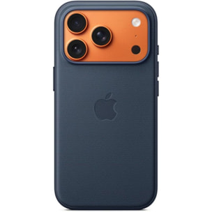 Coque APPLE iPhone 17 Pro MagSafe tissage Bleu