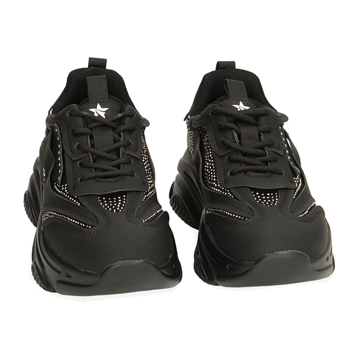 Zapatillas negras chunky