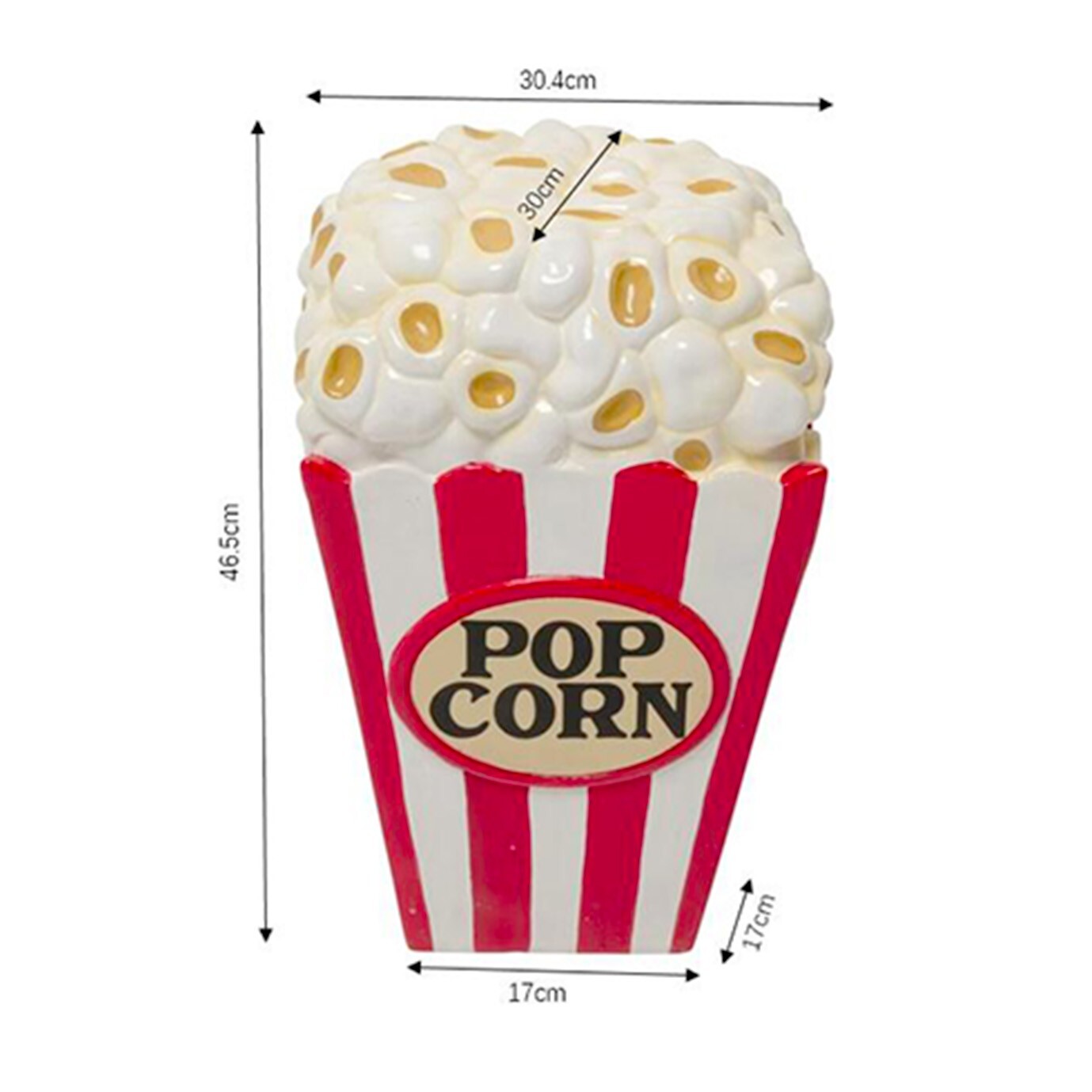 Tabouret popcorn 46cm Kare Design