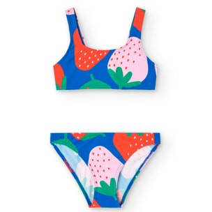 Bikini polyamide imprimé