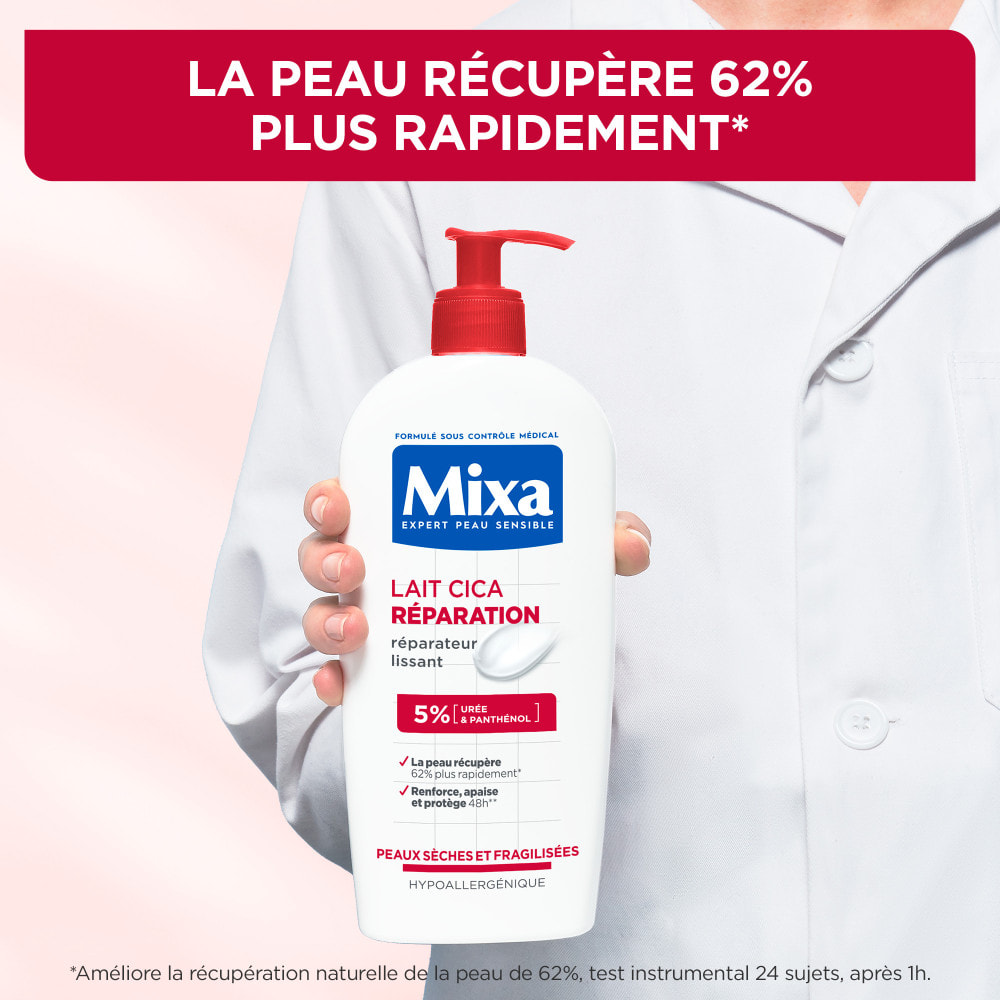Lot de 6 - Mixa Lait Cica Réparation 400ml