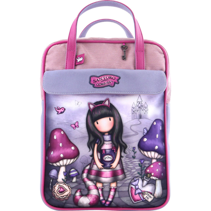 Mochila grande gorjuss™ "cheshire cat"