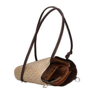 Zaino da donna in vera pelle - Modello Charlotte - 28.0 x 25.0 x 9.0 cm
