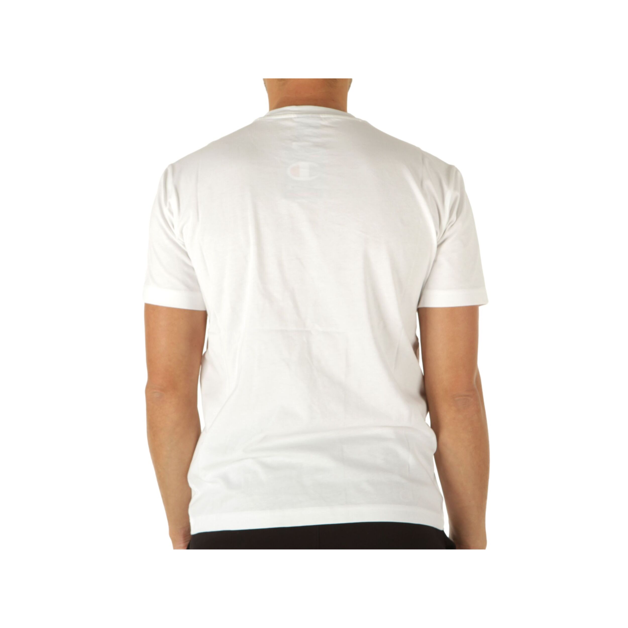 T-Shirt Champion Crewneck T Shirt Bianco