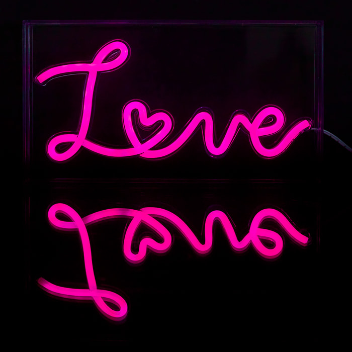 Lampe Acrylique Led Love