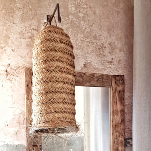 Patère Potence pour luminaire ou plante crochet - Noir