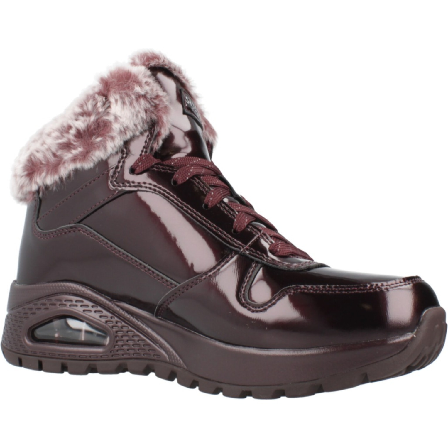 Botines Mujer Rugged Fiesty Winter Burdeos