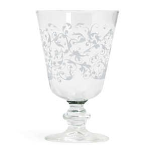 Set de 6 verres à pied Excelsa Domus, verre, 28 cl, blanc