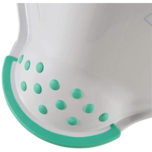 Peppa pig - taburete / alzador 2 niveles para niños a partir de 3 a 14 años aprox, función antideslizante, color blanco