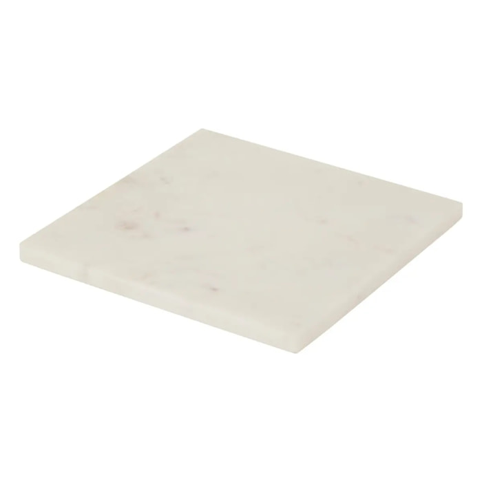 Dessous de plat blanc L19xp19xH1,2cm