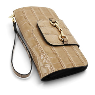 Pochette/Porta Documenti Cheval Firenze Rania Taupe
