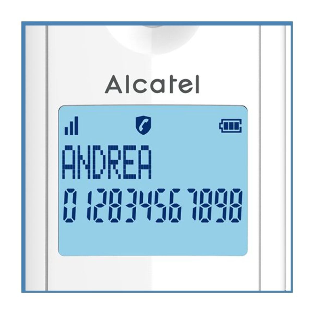 Téléphone sans fil ALCATEL F860 Solo Grey