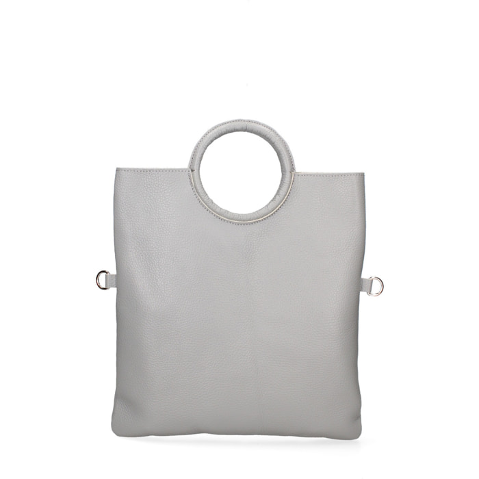Borsa a mano da donna Made in Italy - Modello Valora Chic - 100% pelle - 29.0 x 30.0 x 1.0 cm