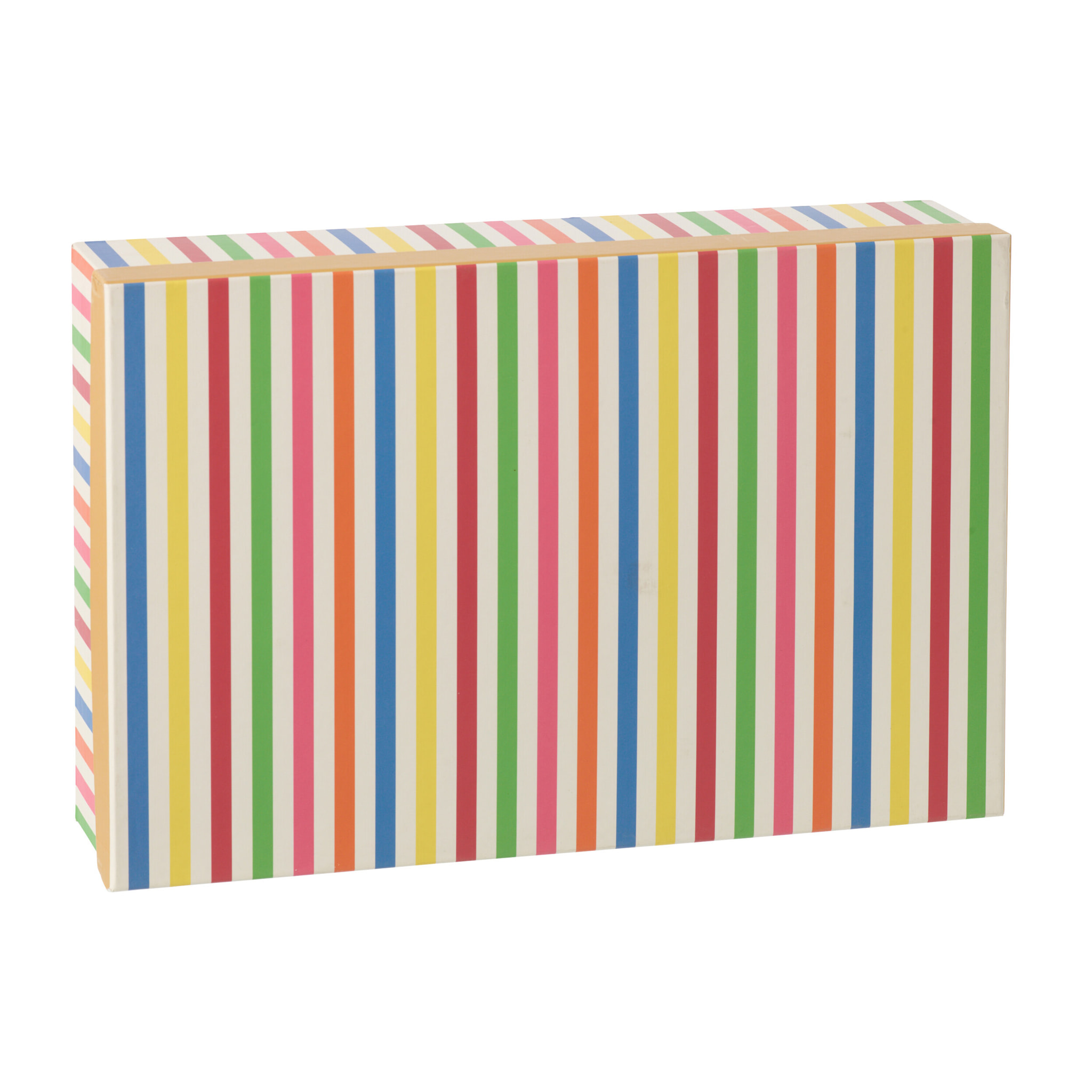 J-Line Tasse + Sous-tasse - porcelaine - multicolore - large - set de 6