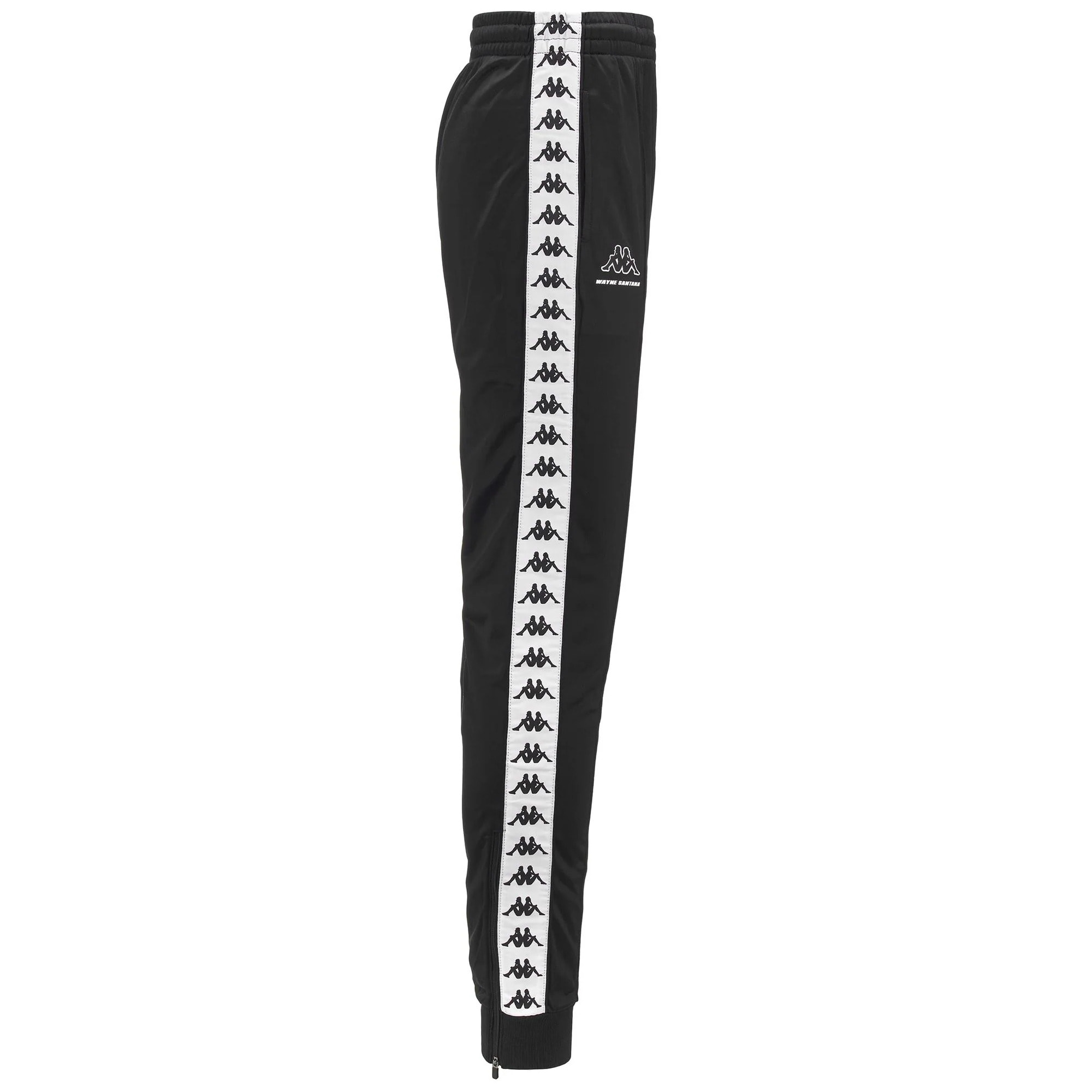 Kappa - Pantaloni Uomo Nero - 222 Banda Dpg Brawer