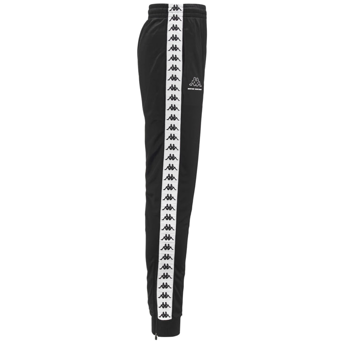 Kappa - Pantaloni Uomo Nero - 222 Banda Dpg Brawer