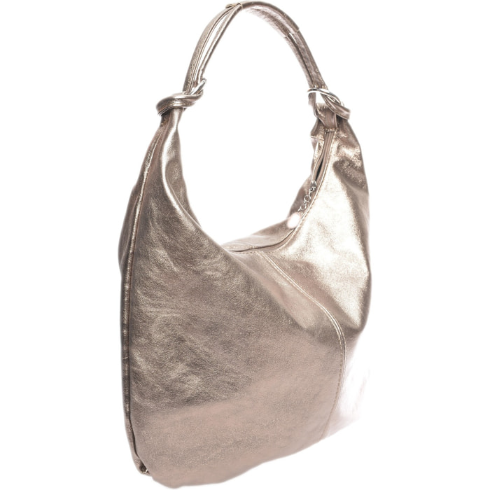 Borsa a tracolla Anna Luchini Argentato