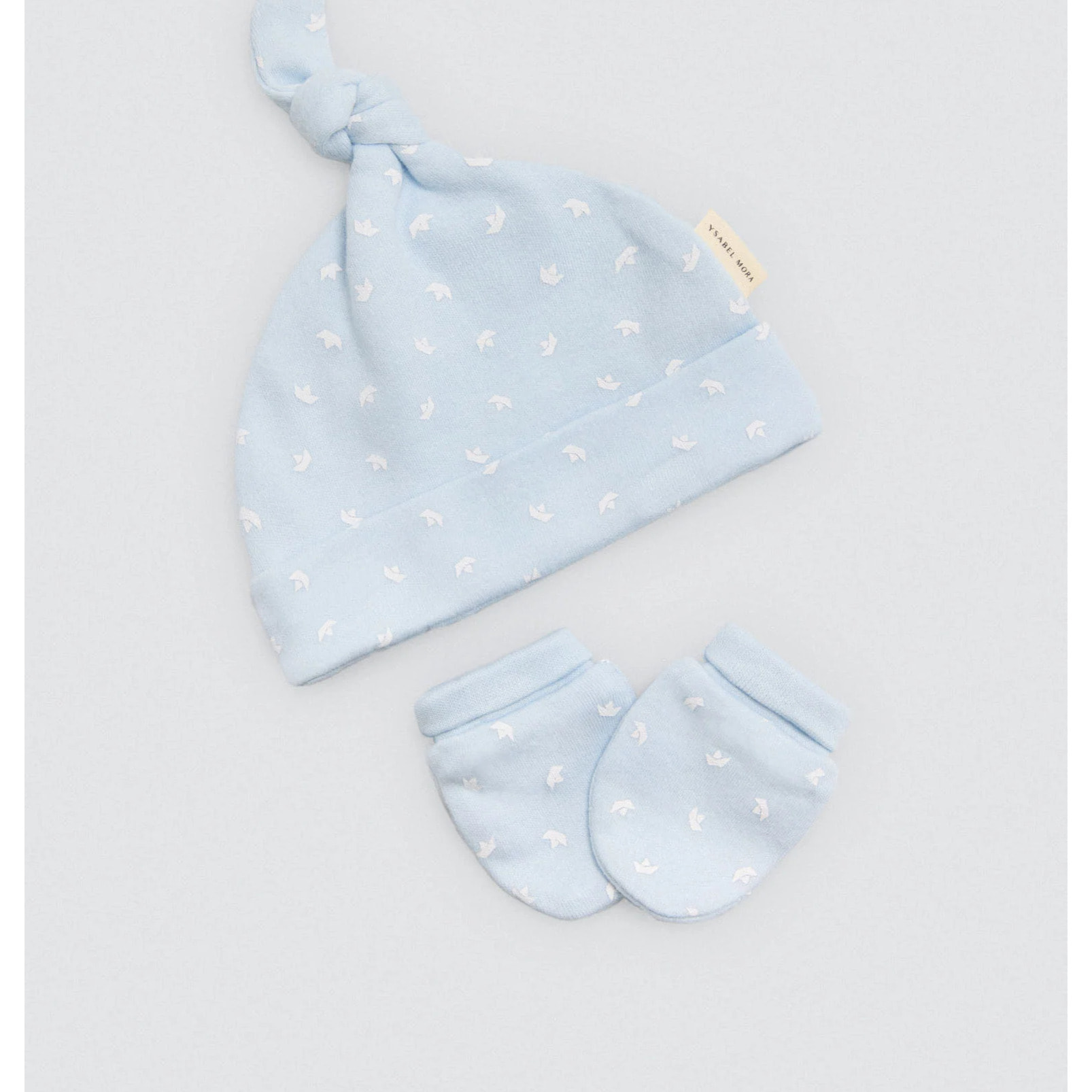 Set di primi vestiti per neonato blu