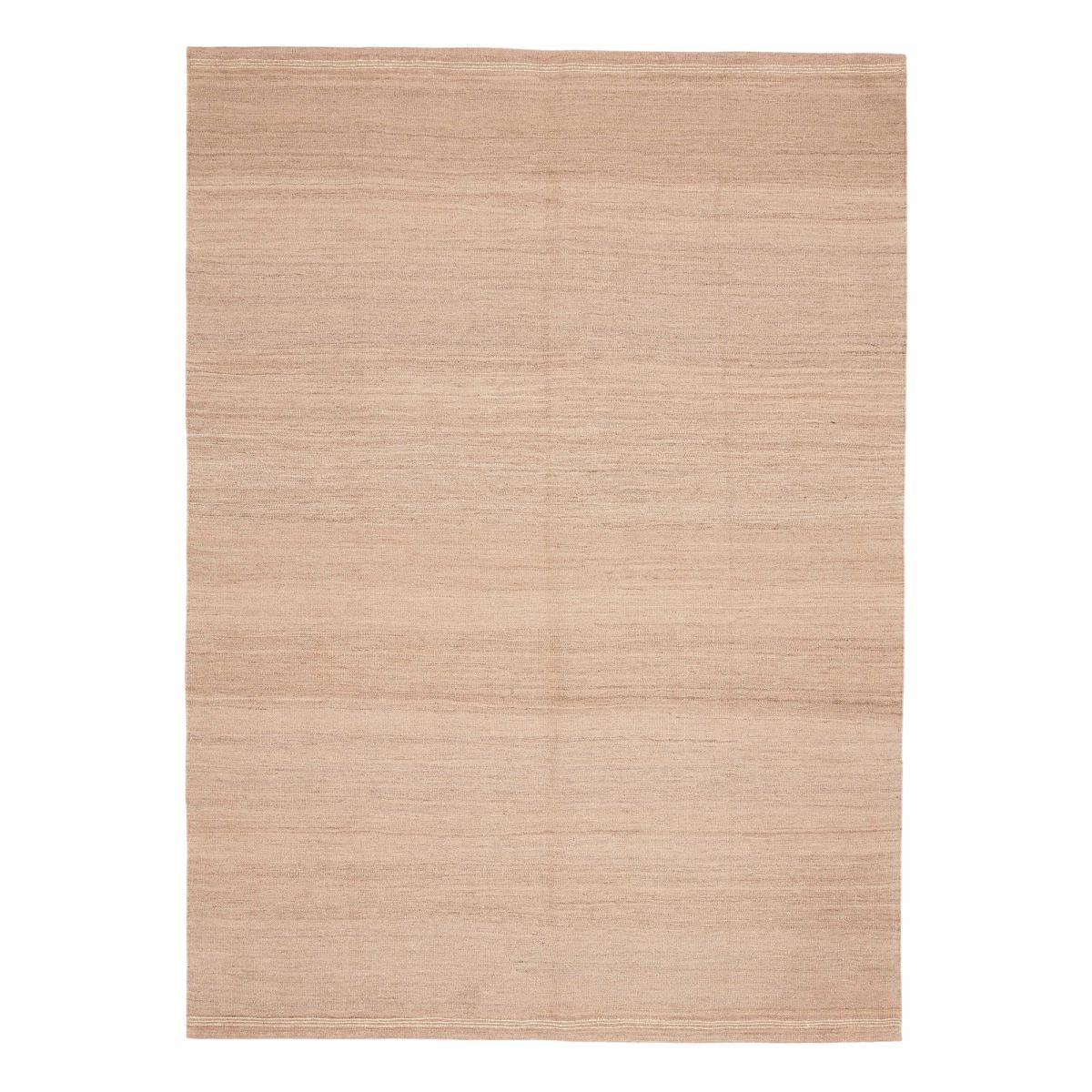 Tapis kilim, faux uni authentique, tissé à plat en laine