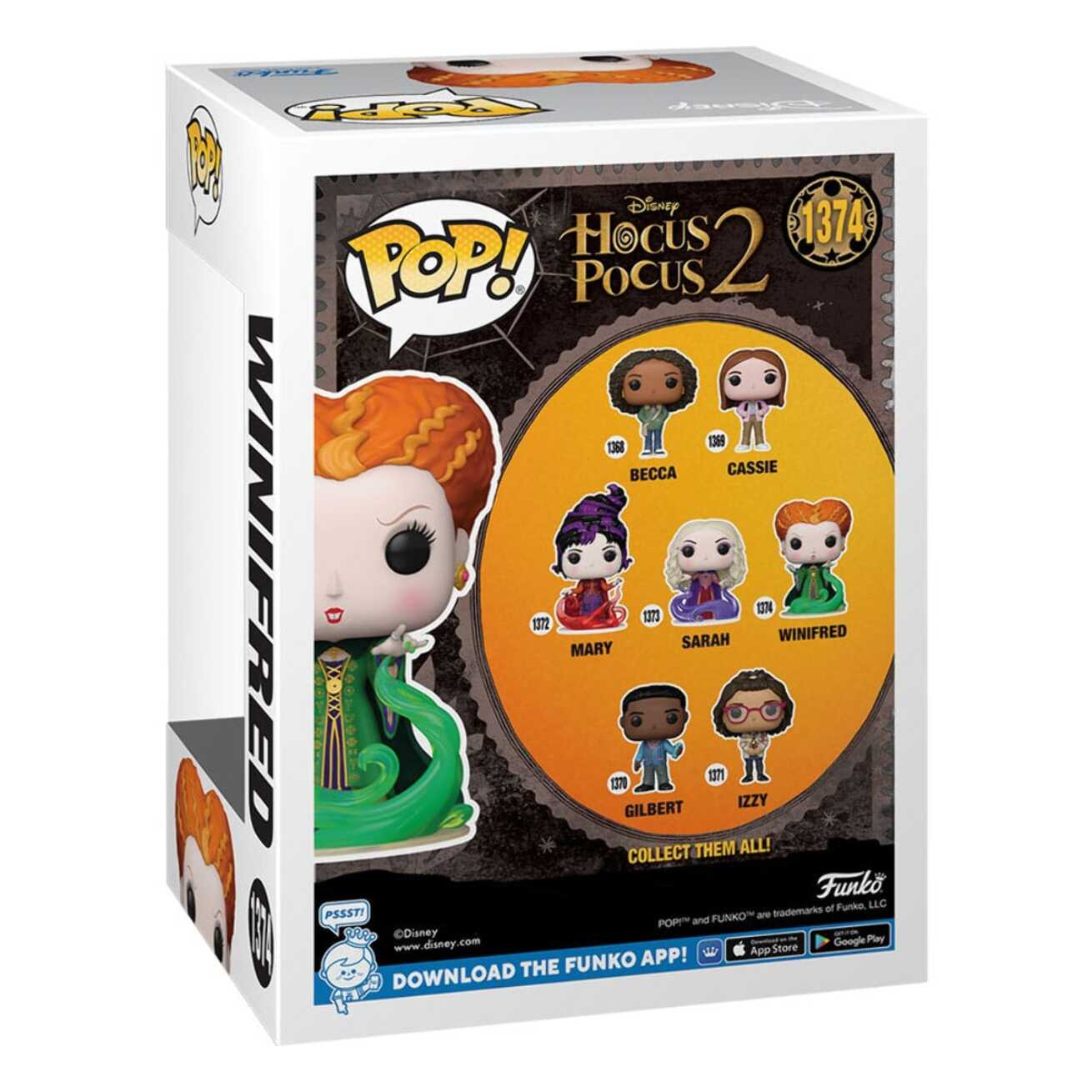 Hocus Pocus 2 Pop! Disney Vinile Figura Winifred (smoke) 9 Cm Funko