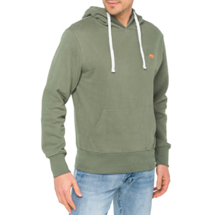 Sudadera con capucha Hot Buttered Lizard verde militar