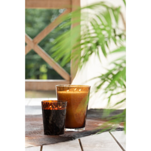 J-Line bougie parfumée Noa - Sandalwood - verre - marron - medium - 68H