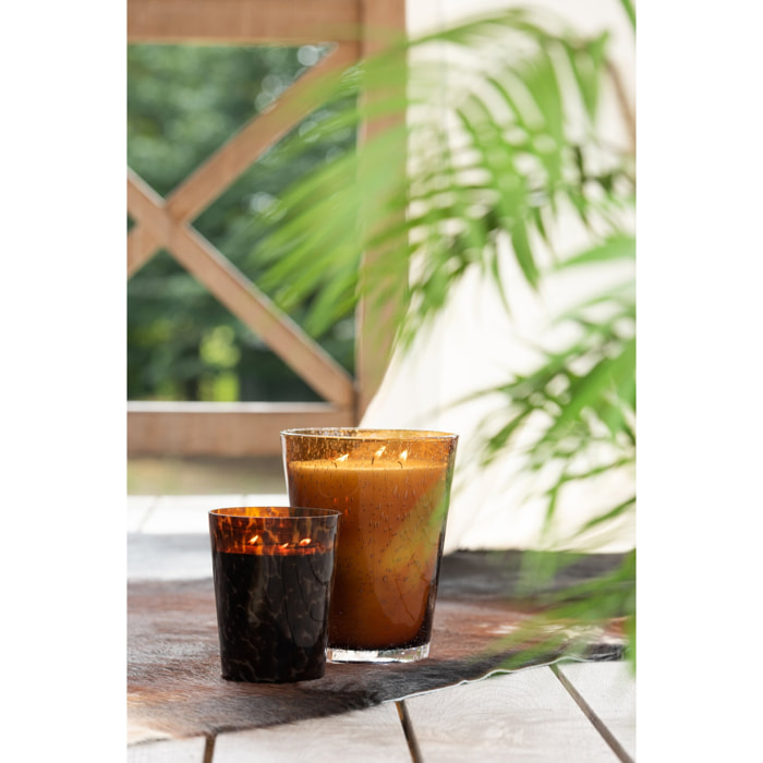 J-Line bougie parfumée Noa - Sandalwood - verre - marron - medium - 68H