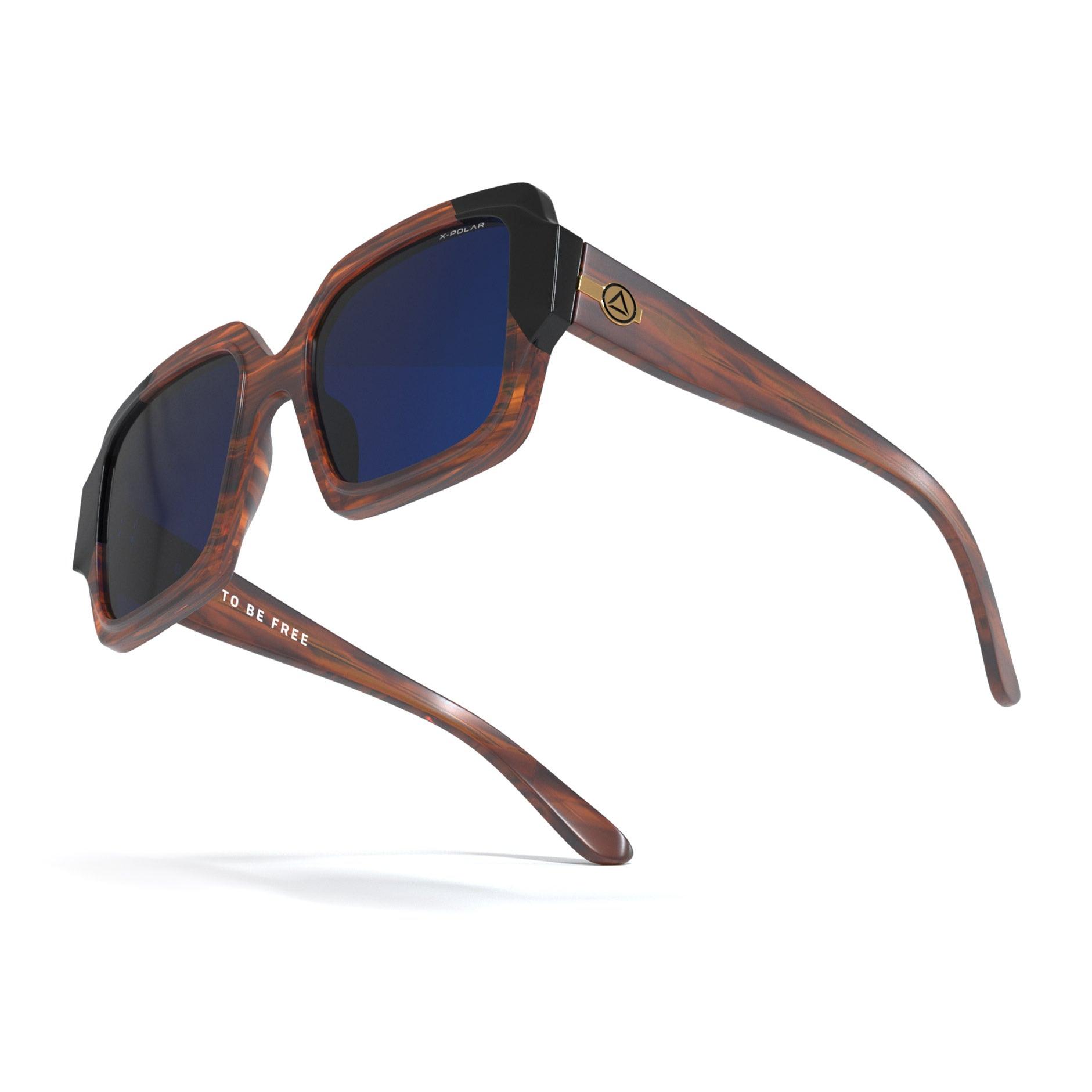 Gafas de Sol Uller Nazare Black Tortoise / Blue para hombre y para mujer