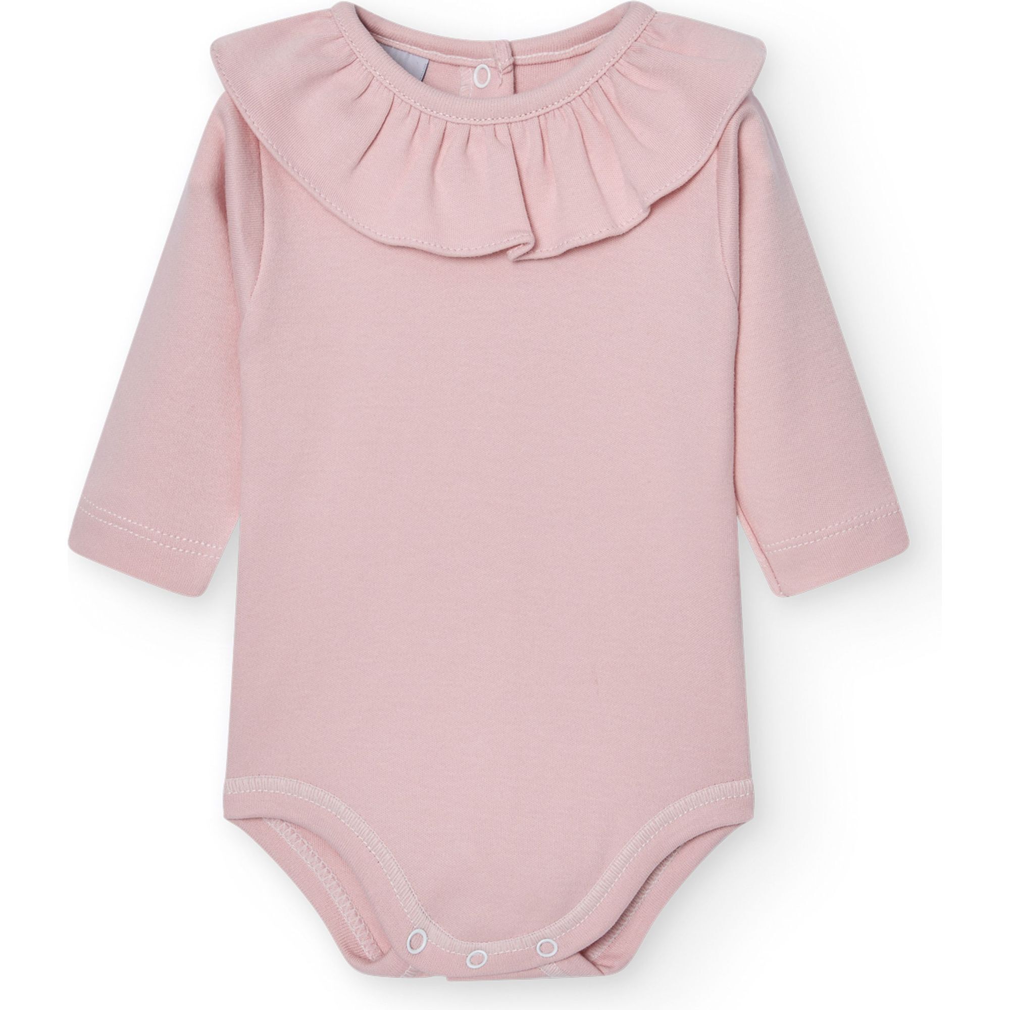 Body bebé manga larga cuello volante