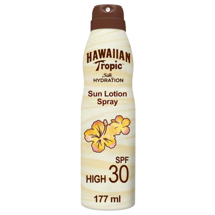 Pack de 2 - Hawaiian Tropic - Brume protectrice hydratante & légère SPF 30 – 177 ml