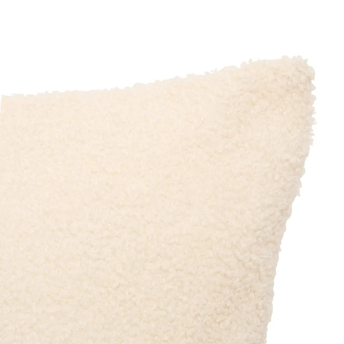 Coussin Automne carré 45x45cm blanc