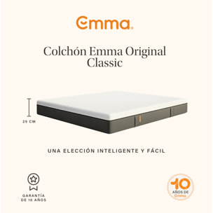 Colchón Original Classic | Espuma viscoelástica MemoryAdapt | 25 cm
