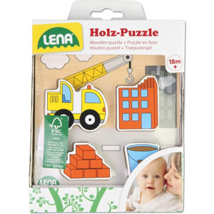 Puzzle In Legno Gru Al Lavoro