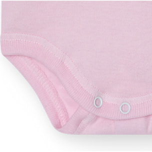 Body bebé manga corta cuello volante