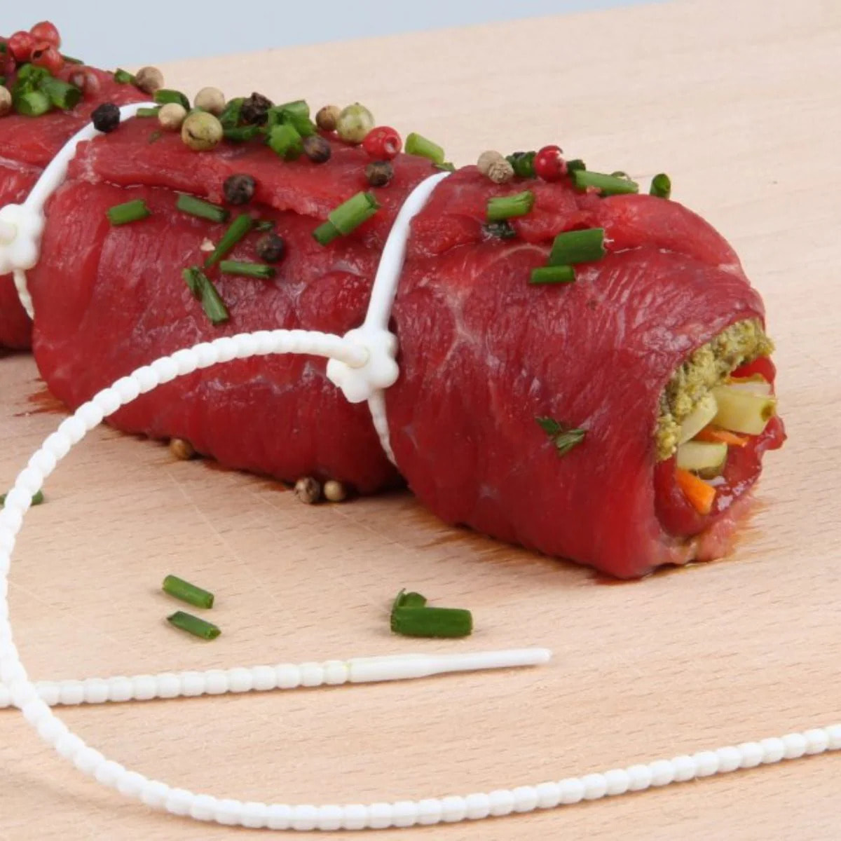 Lot de 6 ficelles alimentaires réemployables en silicone Fackelmann Basic