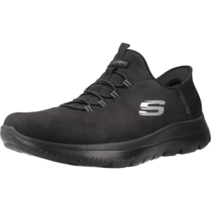 Sneakers De  Mujer Summits-unknown Trai Slip-ins Negro