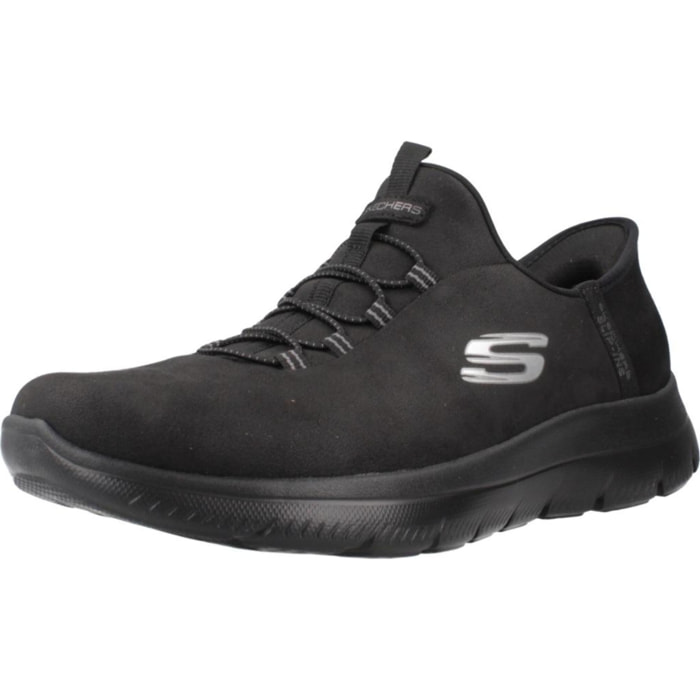 Sneakers De  Mujer Summits-unknown Trai Slip-ins Negro