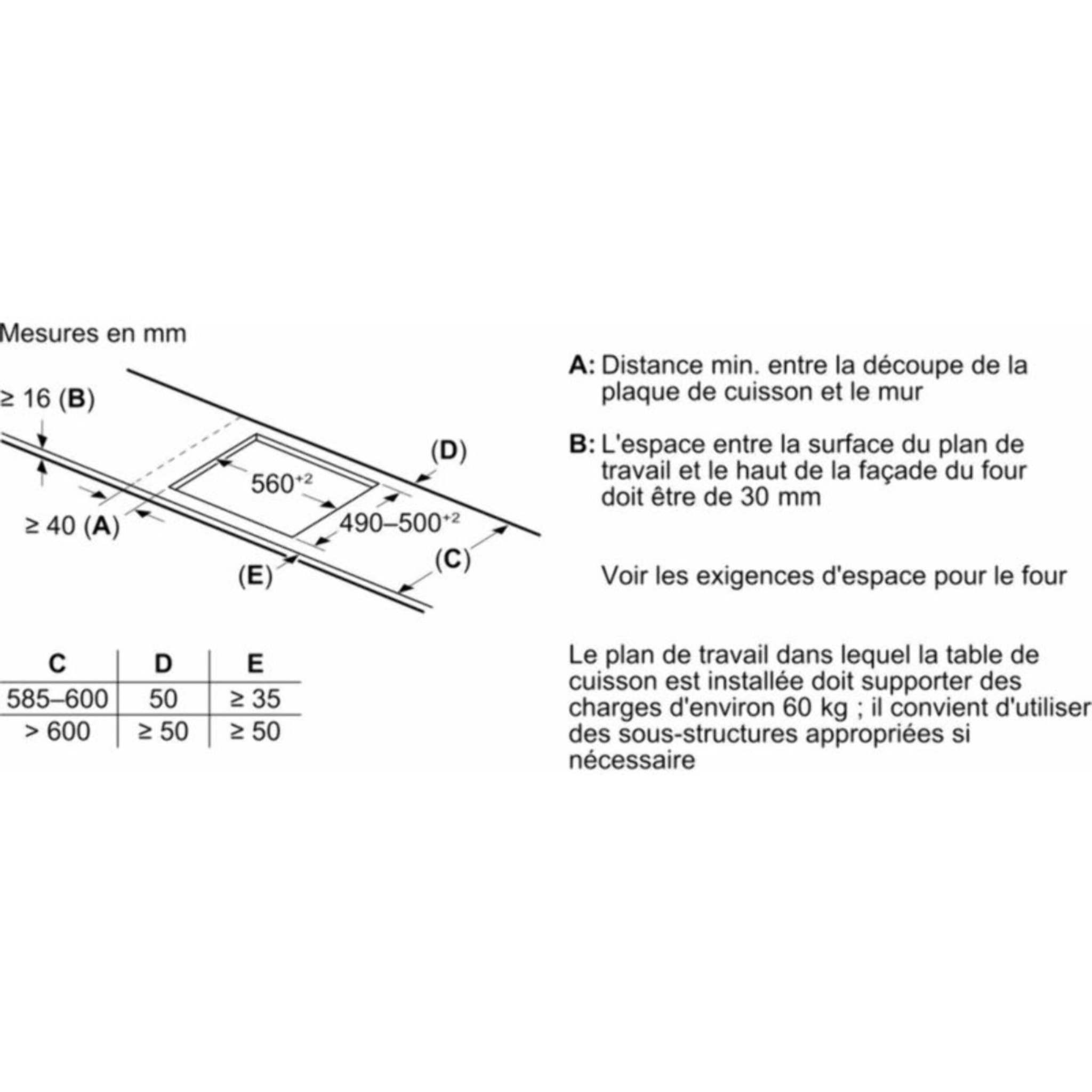 Plaque induction NEFF T56FHL1L0 N70 Combi Induction