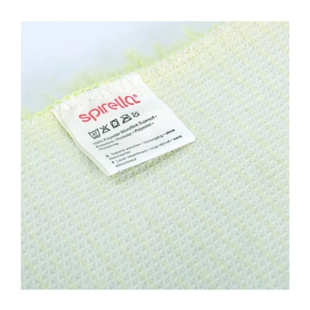 Tapis de bain Microfibre HIGHLAND Jaune Clair Spirella