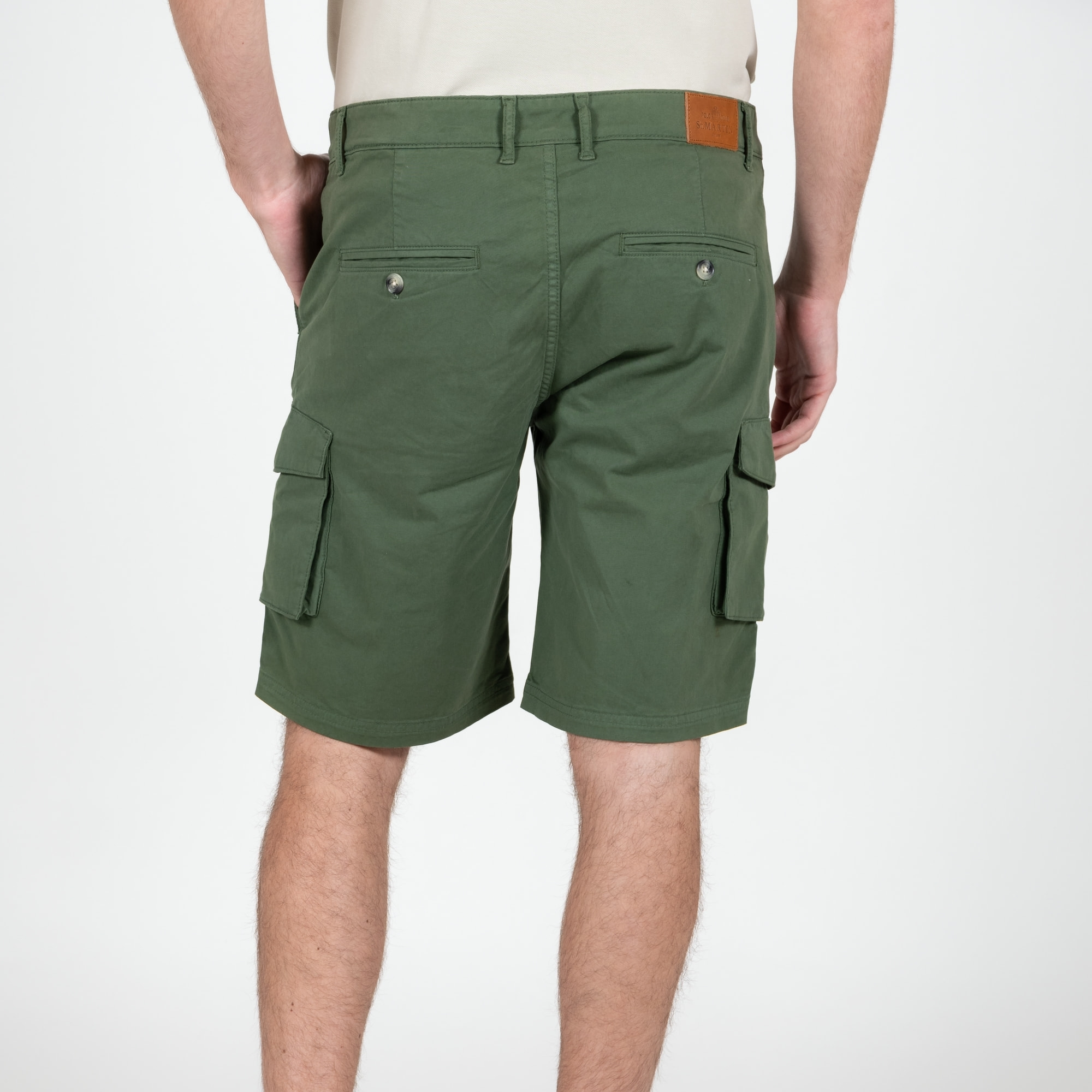 Bermuda gabardine stretch mod. cargo